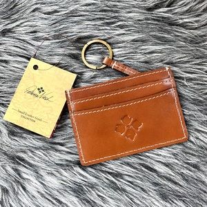 NWT Patricia Nash genuine leather card wallet